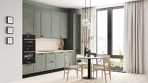 Прямая кухня Тиль 300х230х60 с верхом
