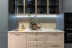 Прямая кухня Тиль 300х218х60 без верха