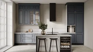 Прямая кухня Капелла 300х218х60 без верха