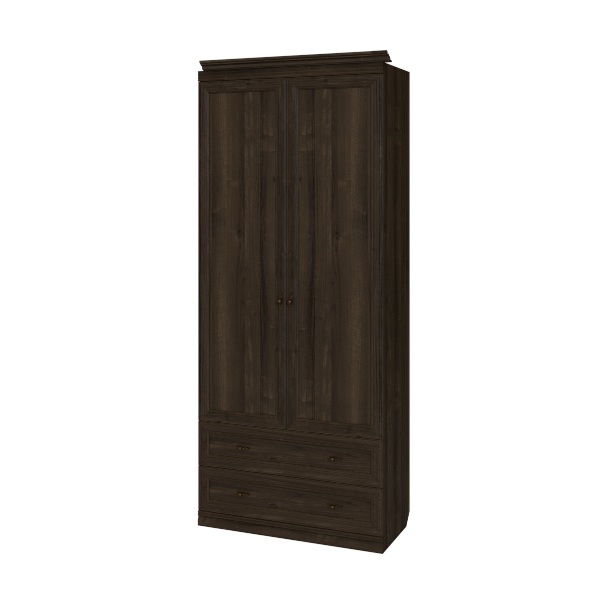 Равенна 1-17П Шкаф для посуды, проходной с зеркалом
