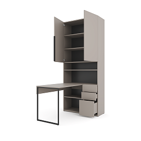 Толедо 1-118Л Шкаф со столом 1006мм