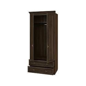 Равенна 1-21З Шкаф для одежды с 2-мя ящиками